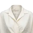 شومیز کراپ زنانه هوکانی کد 5067707 شیری