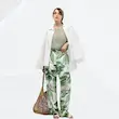 شلوار پارچه ای زنانه هوکانی کد 5017712 سبز روشن