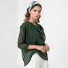 شومیز زنانه هوکانی 5068913  سبز تیره