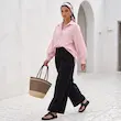 صندل زنانه هوکانی کد 5074501 مشکی