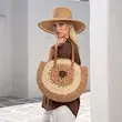 کیف زنانه هوکانی کد 5074128 کرم تیره