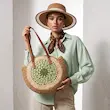 کیف زنانه هوکانی کد 5074112 سبز روشن