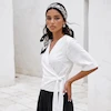 شومیز زنانه هوکانی کد 5079202 سفید