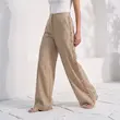 شلوار زنانه هوکانی کد 5075727 کرم روشن