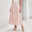 دامن زنانه هوکانی کد 5077521 صورتی روشن