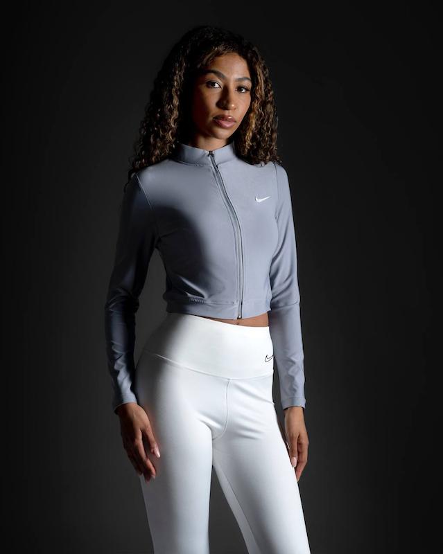 سویشرت کراپ ورزشی زنانه نایکی 5433