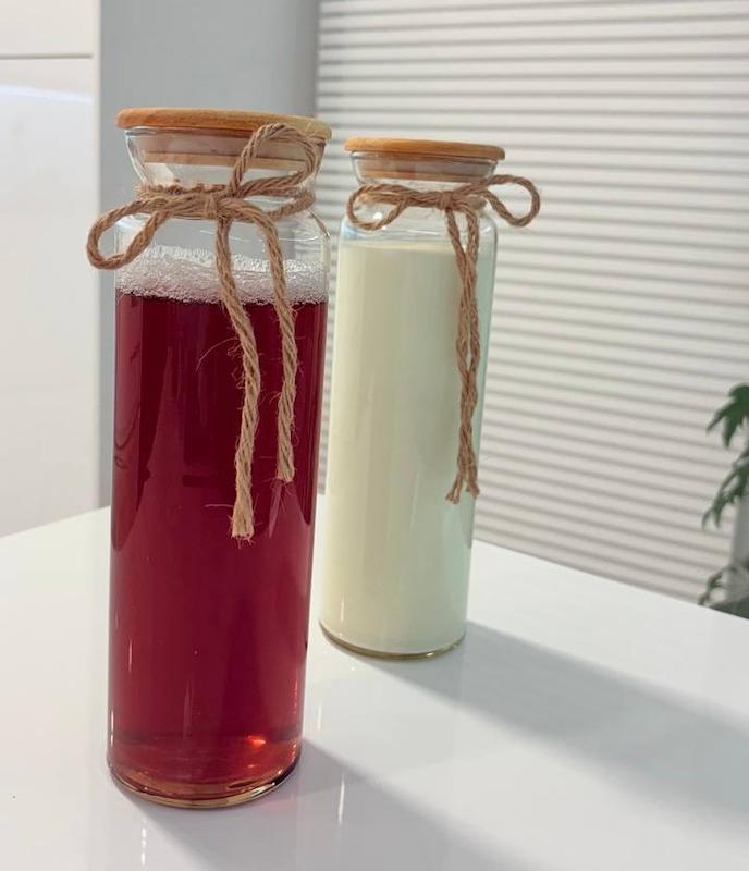 بطری آبمیوه یا شیر پیرکس