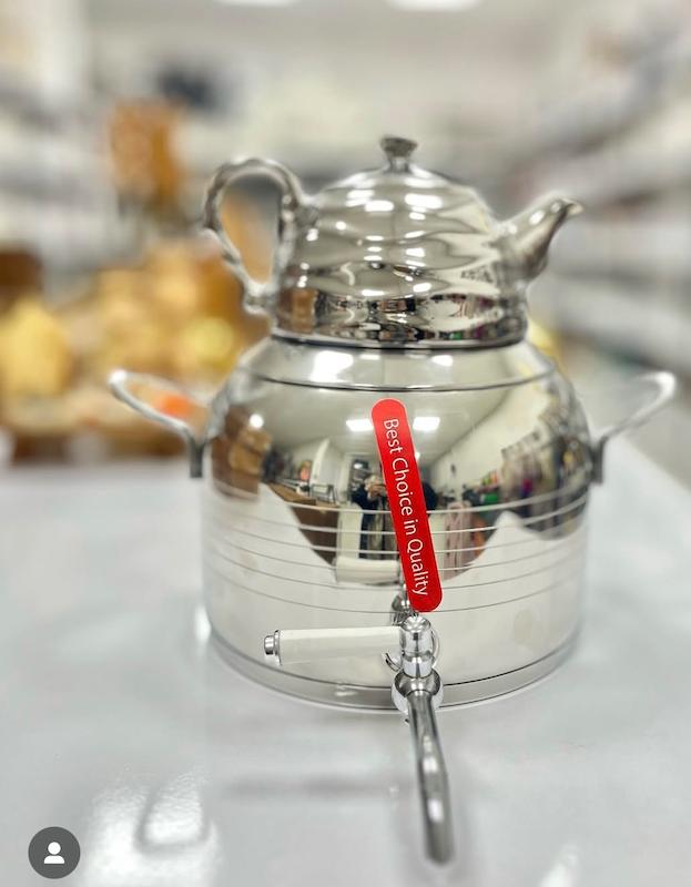 کتری شیردار استیل