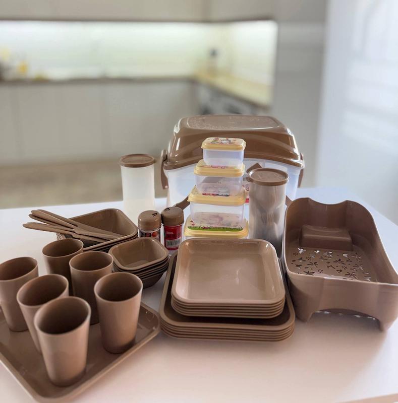 ست مسافرتی ۷۲ پارچه زیباسازان