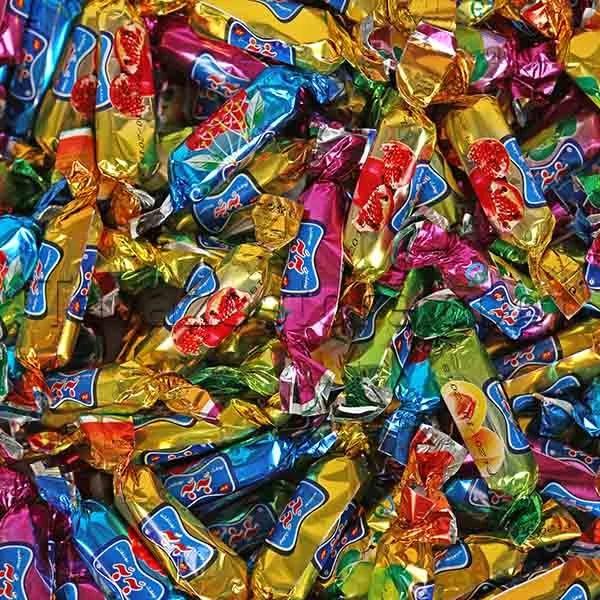 لواشک پذیرایی دو سر پیچ بَه بَه ( فله 500 گرم )