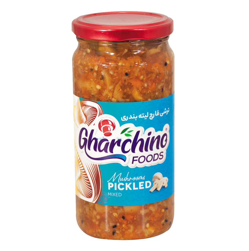 ترشی قارچ لیته بندری قارچینو ۴۵۰ گرم