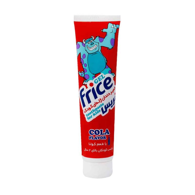 خمیر دندان ژله ای کودک فریس با طعم کولا