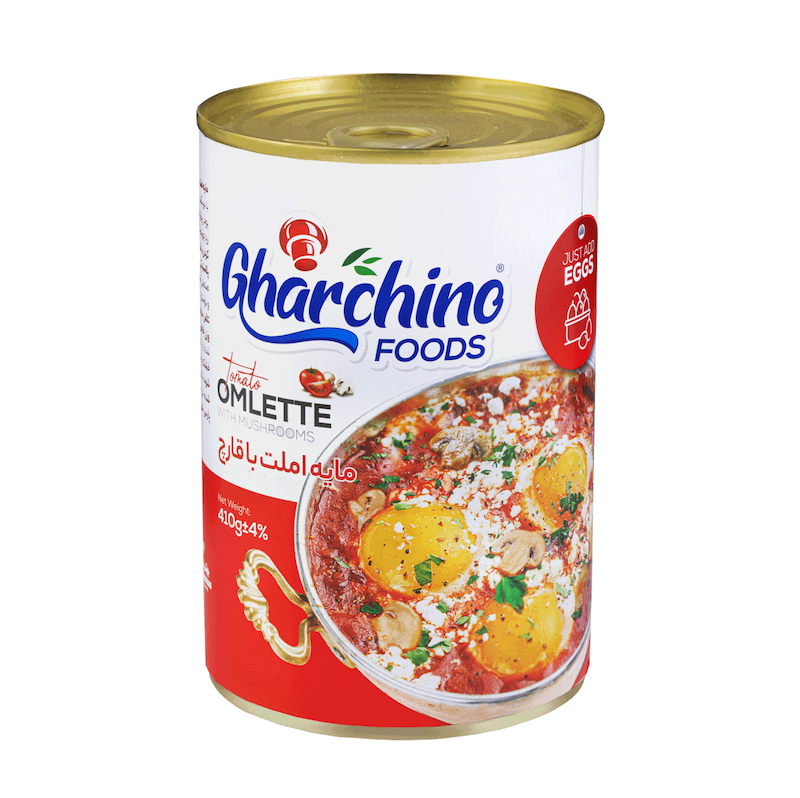 کنسرو مایه املت با قارچ ۴۱۰ گرم( قارچینو )