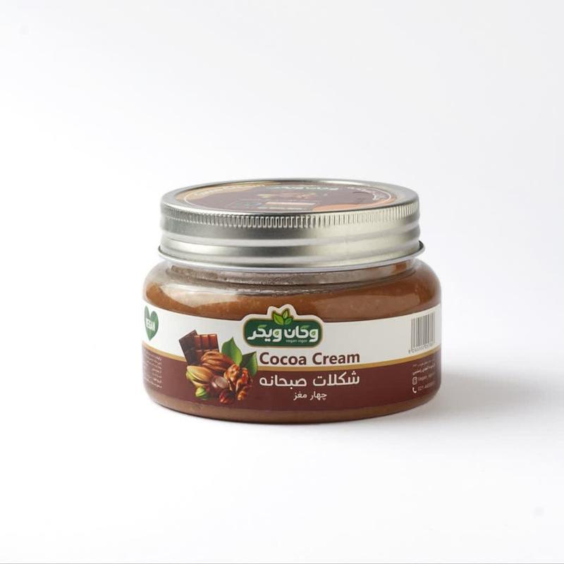 شکلات صبحانه چهارمغز وگان ویگر