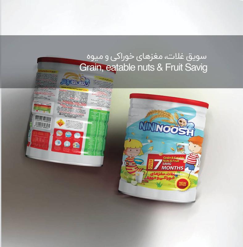 سویق غلات، مغز های خوراکی و میوه نی‌نی‌نوش