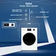 ماشین لباسشویی جی پلاس مدل GWM-K8340 ظرفیت 8 کیلوگرم