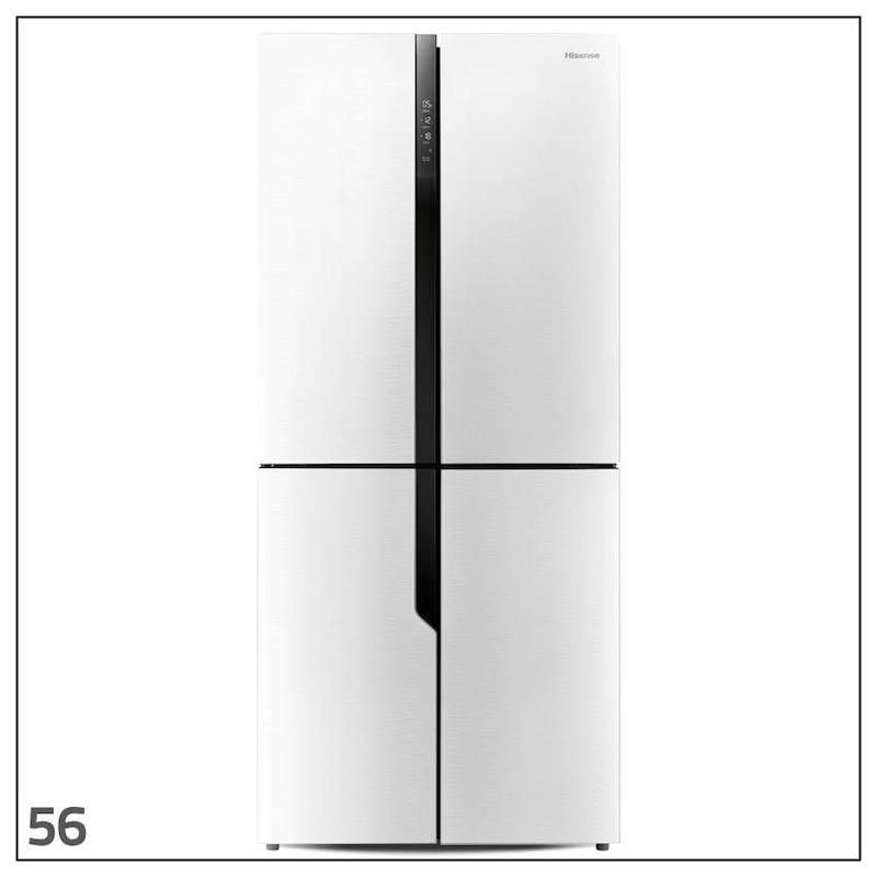 یخچال فریزر هایسنس ساید بای ساید چهار درب 56 مدل RQ-56WC4SA