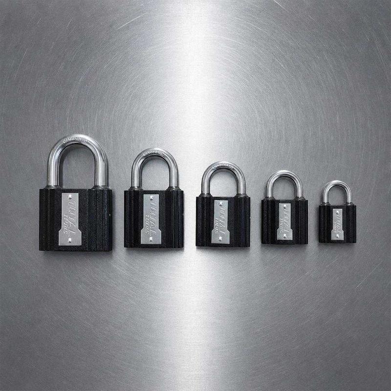 قفل آویز کاوردار ضد ضربه توتال 50mm