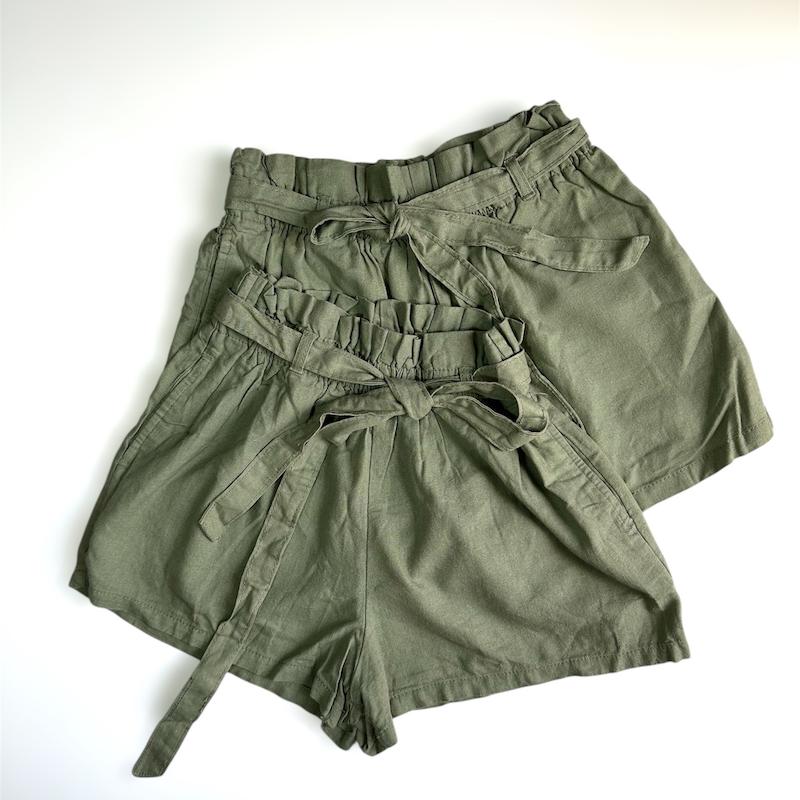 شلوراک لینن سبز