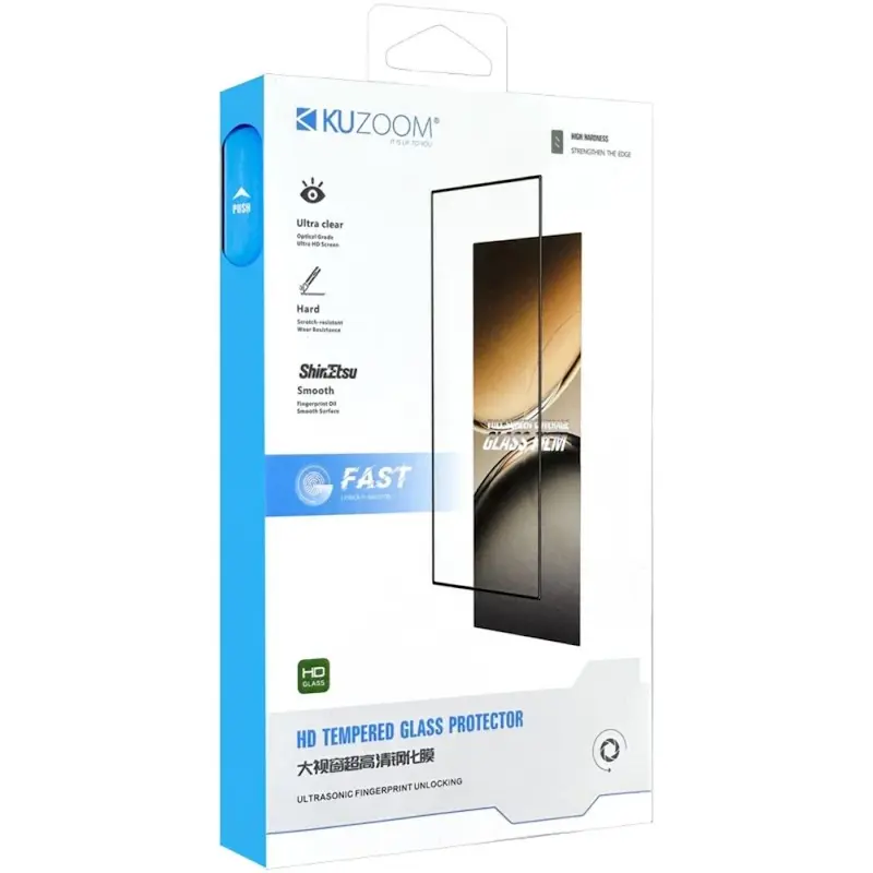 گلس شفاف KUZOOM GLASS سامسونگ Galaxy S26 Ultra 