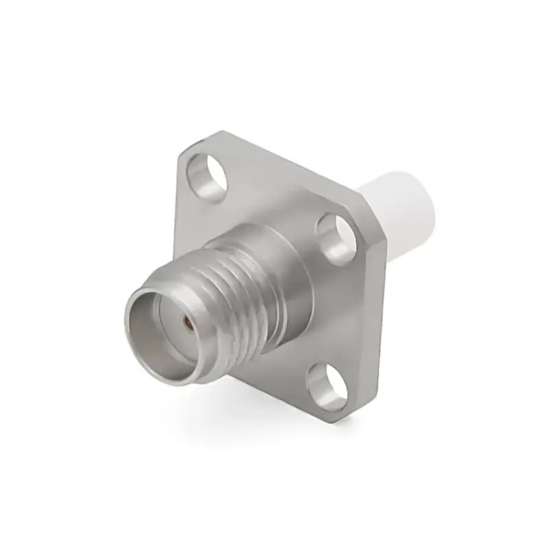 کانکتور N (m) FLANGE 4 hole PTFE 15mm