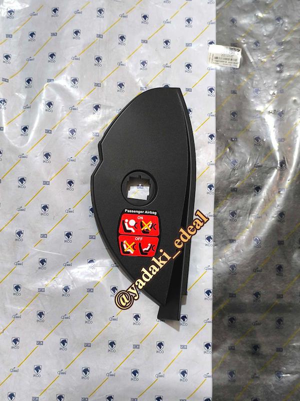 قاب بغل داشبورد دنا دناپلاس درپوش بغل داشبورد دنا دنا پلاس کورکن بغل داشبورد دنا دنا پلاس فابریکی(مشکی خاکستری راست)