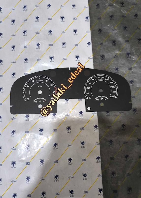 صفحه کیلومتر آمپر پژو پارس پژو 405 آریسان صفحه اعداد کیلومتر آمپر پژو پارس پژو 405 آریسان داشبورد جدید tu5 فابریکی مشکی
