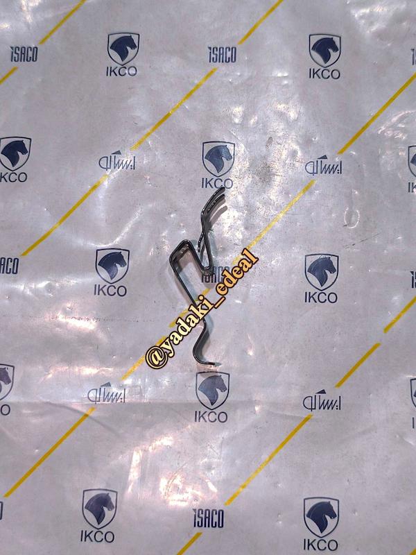 فنر زبانه دستگیره درب محفظه داشبورد پژو407 فنر دستگیره درب جعبه داشبورد پژو407 فابریکی 