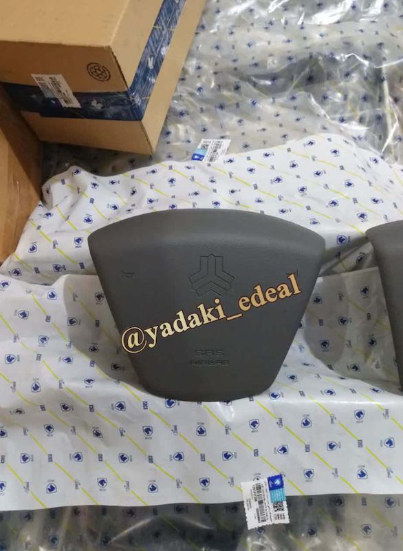 قاب ایربگ تیبا قاب درپوش فرمان ایربگ تیبا کورکن وسط فرمان ایربگ تیبا مدل اندیشه طوسی