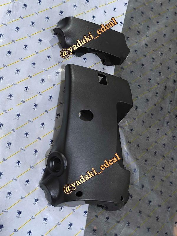 قاب بالا پایین فرمان دنا پلاس دنا مشکی قاب بالا پایین دسته راهنمای دنا دنا پلاس مشکی قاب فرمان دنا دنا پلاس