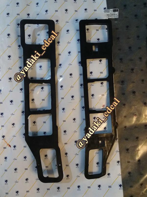 شبکه هواکش رابط واسط پشت بخاری کولر داشبورد پژو پارس 405 آریسان فابریکی(هر عدد)