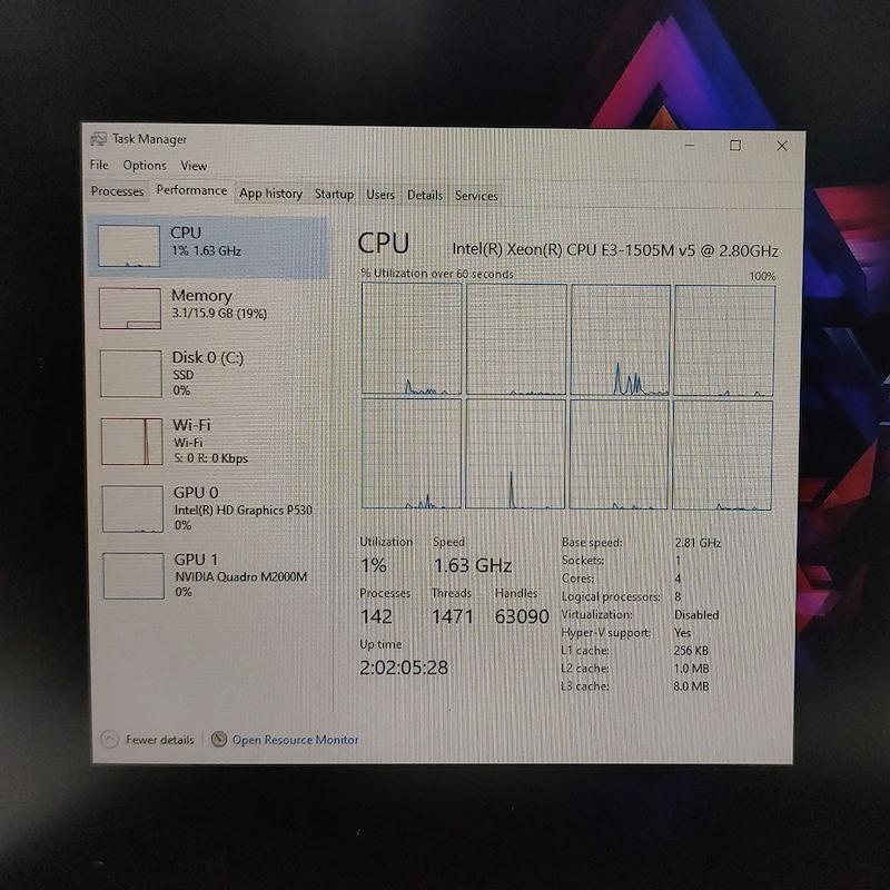 لپ تاپ استوک رندرینگ Xeon برند HP ZBOOK رم 16 هارد SSD 512