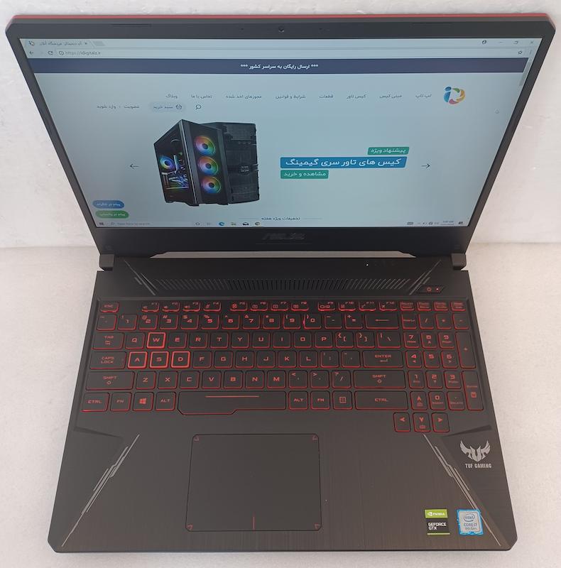 لپ تاپ استوک گیمینگ ASUS FX505 رم 16 گرافیک GTX 1050