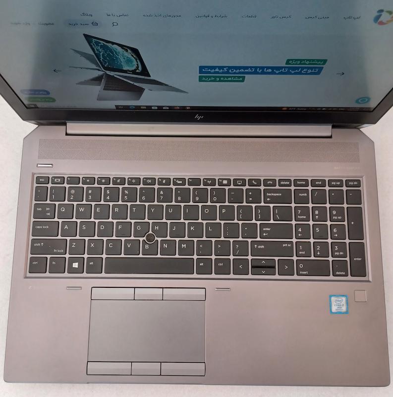 لپ تاپ استوک رندرینگ HP ZBOOK G6 رم 16 هارد SSD 512