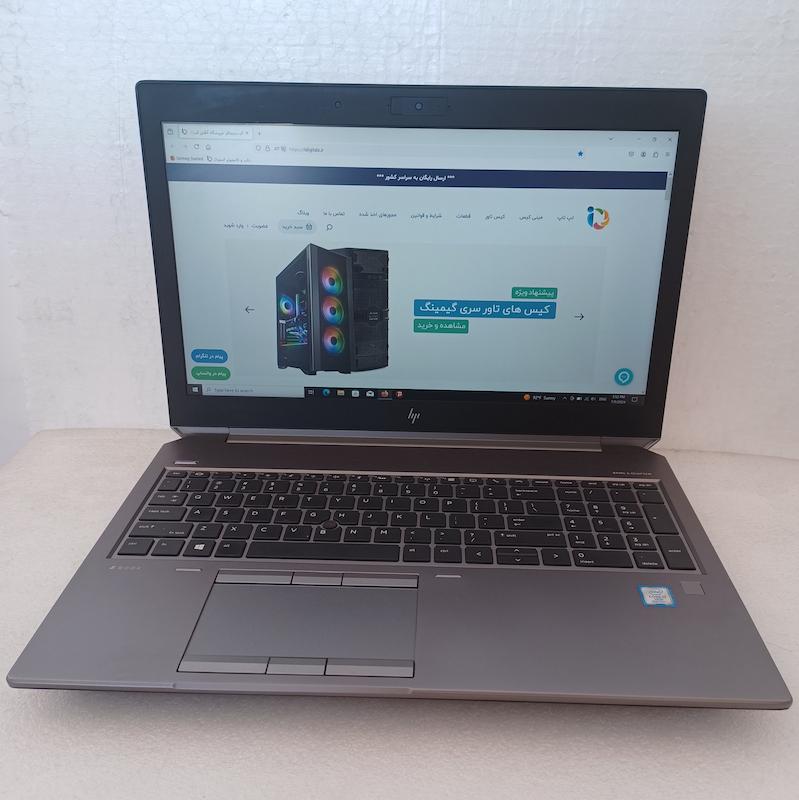 لپ تاپ استوک رندرینگ HP ZBOOK G6 رم 16 هارد SSD 512