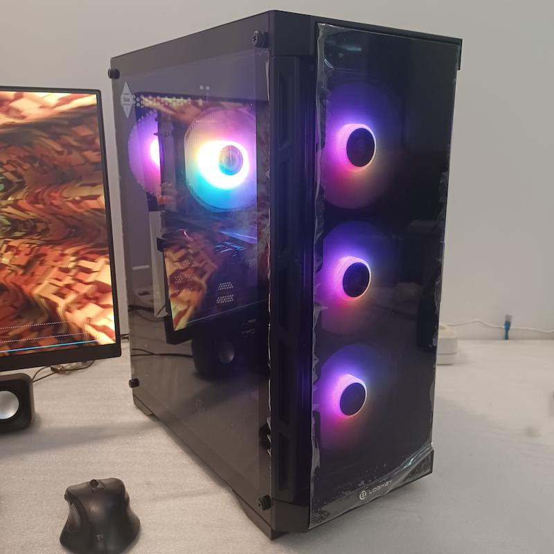 کیس آکبند گیمینگ i3 نسل 12 گرافیک RX 5700 XT 8G