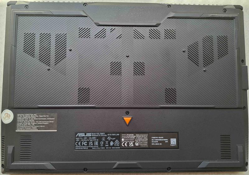 لپ تاپ مشابه نو گیمینگ ASUS TUF FX607V رم 16 و SSD 1T