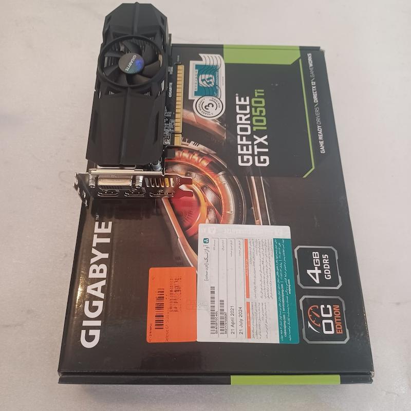 کارت گرافیک استوک گیمینگ NVIDIA GTX 1050 Ti - 4GB