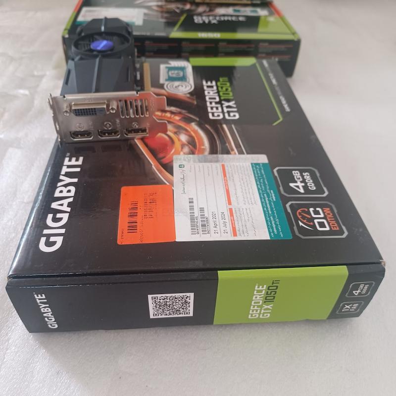 کارت گرافیک استوک گیمینگ NVIDIA GTX 1050 Ti - 4GB