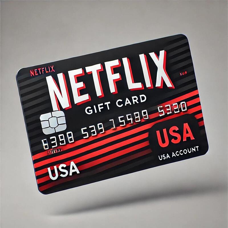 گیفت کارت نتفلیکس آمریکا | Netflix Gift Cards USA Account