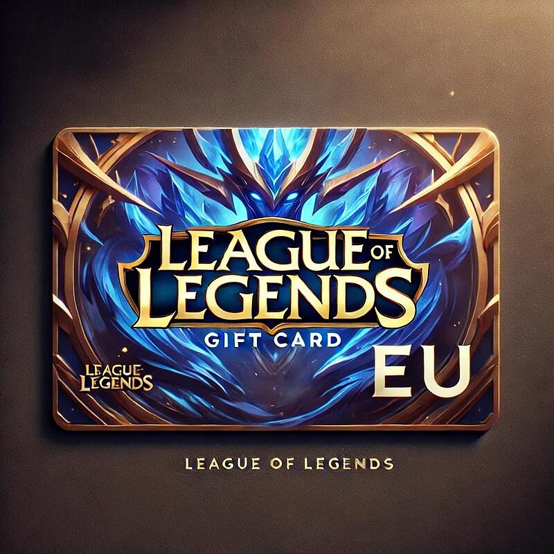 گیفت کارت لیگ آف لجندز اروپا | League of Legends EU Gift Cards