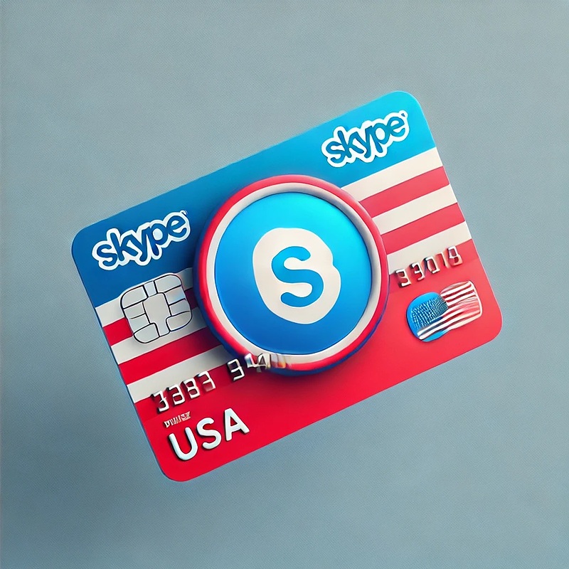 گیفت کارت اسکایپ آمریکا | Skype Giftcard (USD)