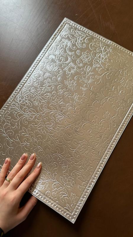 زیربشقابی چرم سیلور