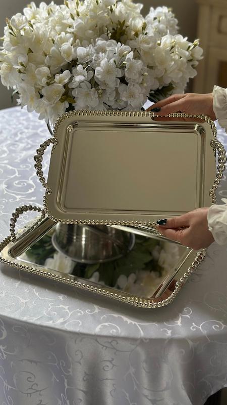 سینی مرواریدی(سایز کوچک) 