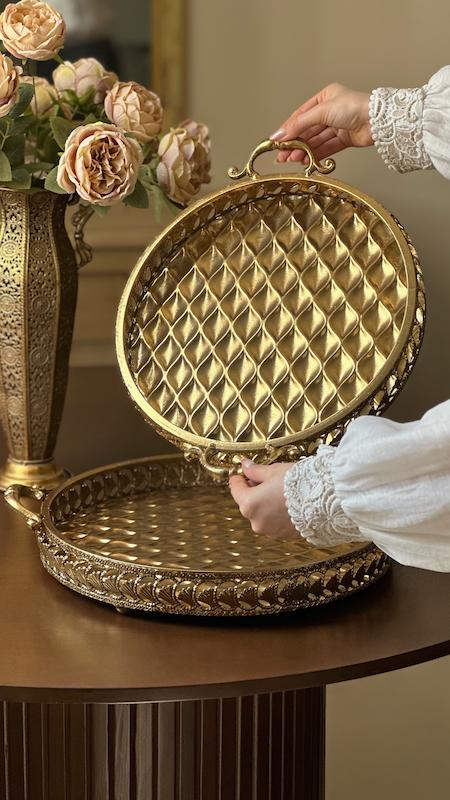 سینی لوکس مراکشی ( سایز کوچک )