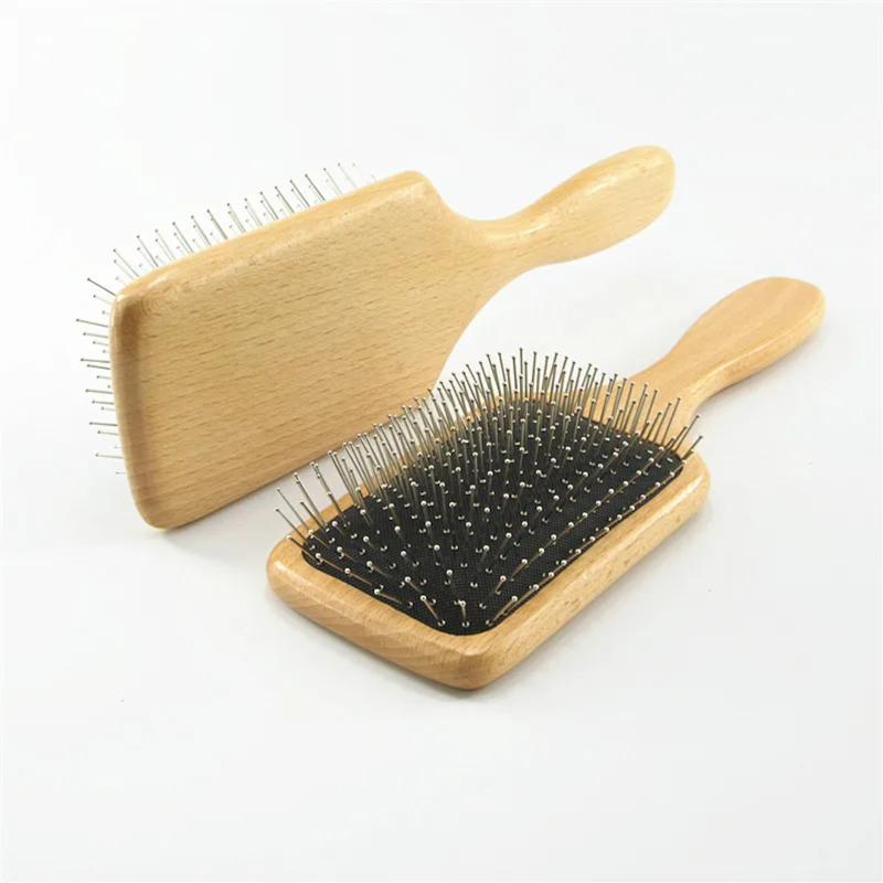 برس مو دندانه فلزی  سایز بزرگ