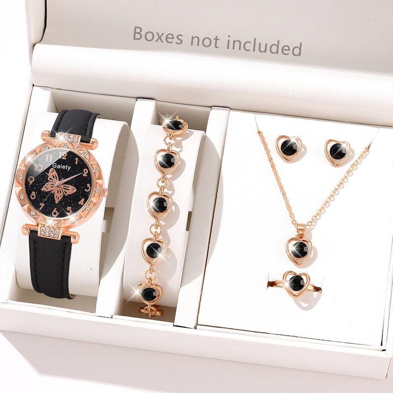 ست کامل ساعت و اکسسوری در سه رنگ