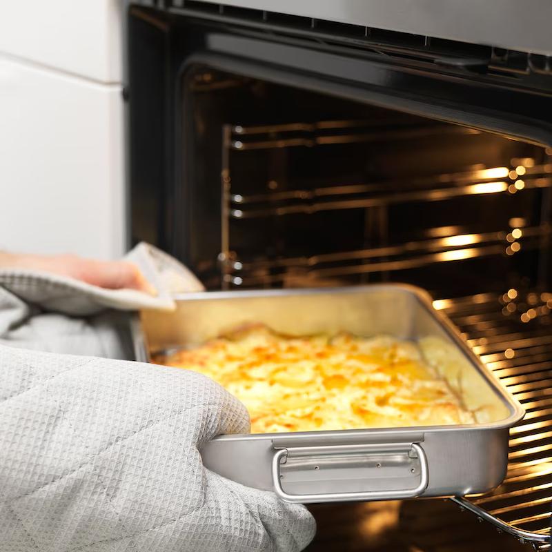 ماهیتابه سینی استیل34*24 KONCIS