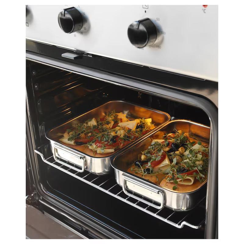 ماهیتابه سینی استیل 26*20 KONCIS