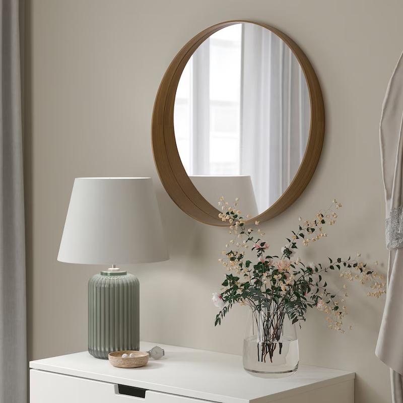 اینه گرد60cm  STOCKHOLM